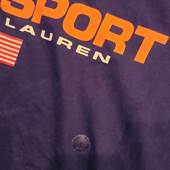 Ralph Lauren Polo SportsBlue  Classic Logo Tshirt - Picture 4 of 6